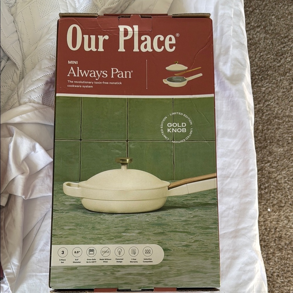 Our Place Mini Always Pan with Gold Knob